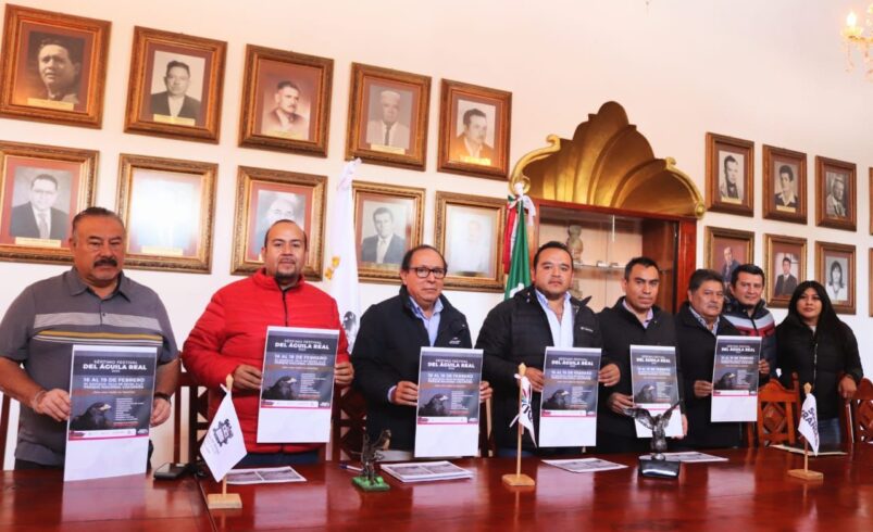 Presentan Séptimo Festival del Águila Real en Villa de Reyes