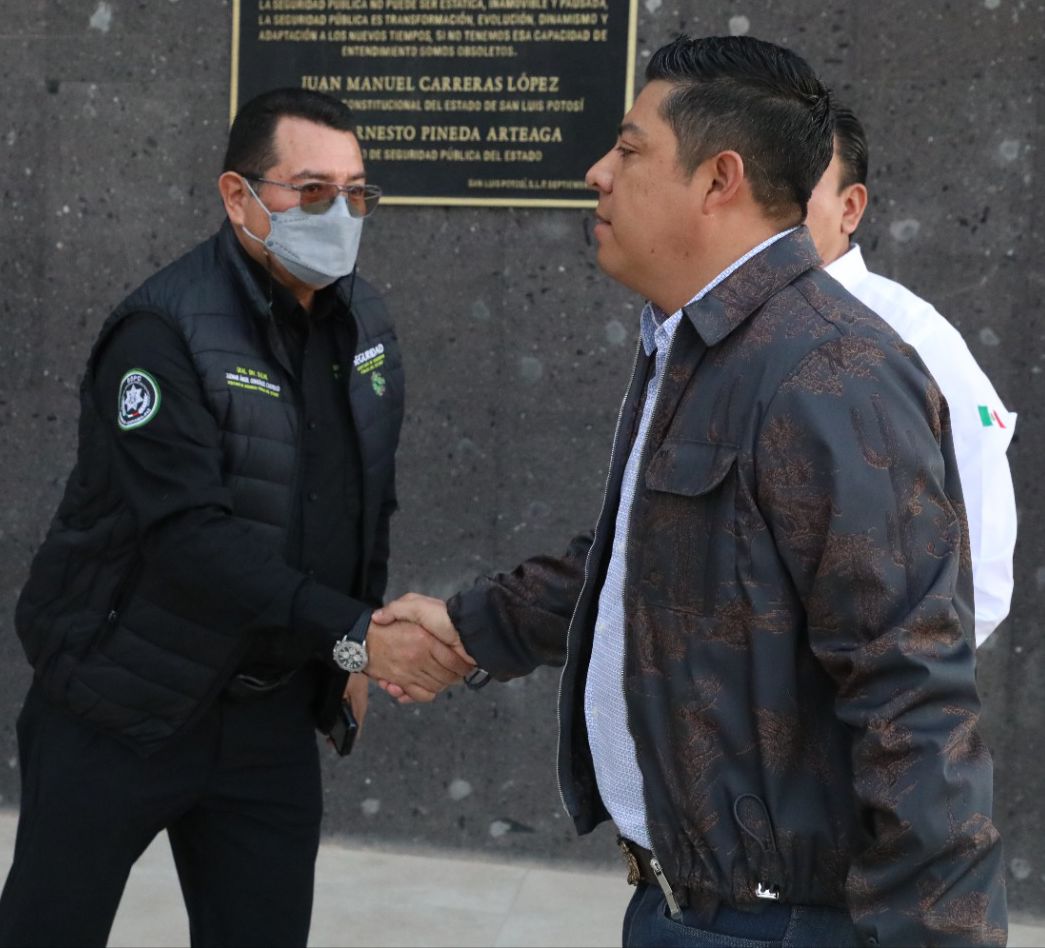 RECONOCE RICARDO GALLARDO APOYO DEL CONGRESO DEL ESTADO EN SEGURIDAD PÚBLICA