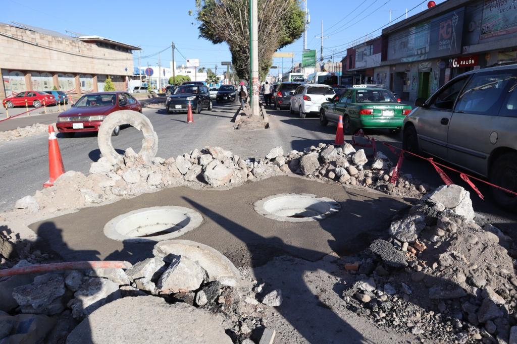 CON REHABILITACIÓN DE AVENIDA DE LA PAZ, GOBIERNO DEL CAMBIO GARANTIZA UNA VÍA SEGURA E INCLUYENTE