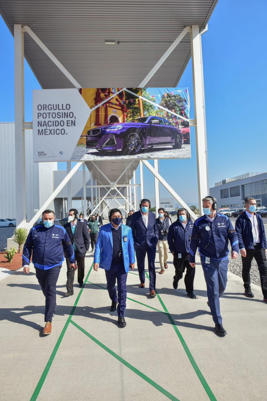 POBLACIÓN DE SANTA MARÍA DEL RÍO Y VILLA DE ARRIAGA TENDRÁ MEJORES OPORTUNIDADES CON BMW