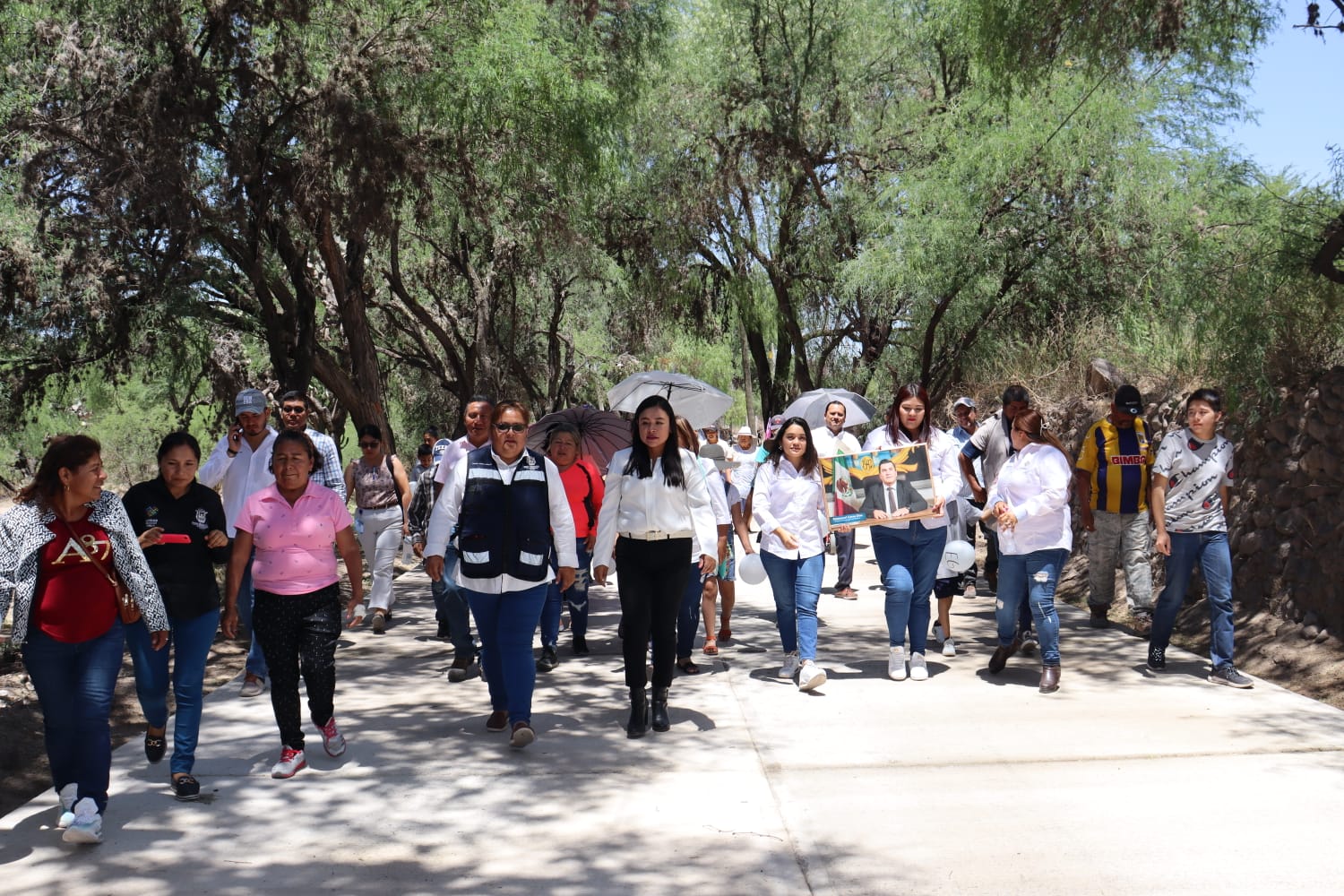 GOBIERNO QUE DEJA HUELLA INAUGURA CAMINO EN SAN JUAN CAPISTRÁN; EL BENEFICIO IMPACTARÁ A OTRAS COMUNIDADES