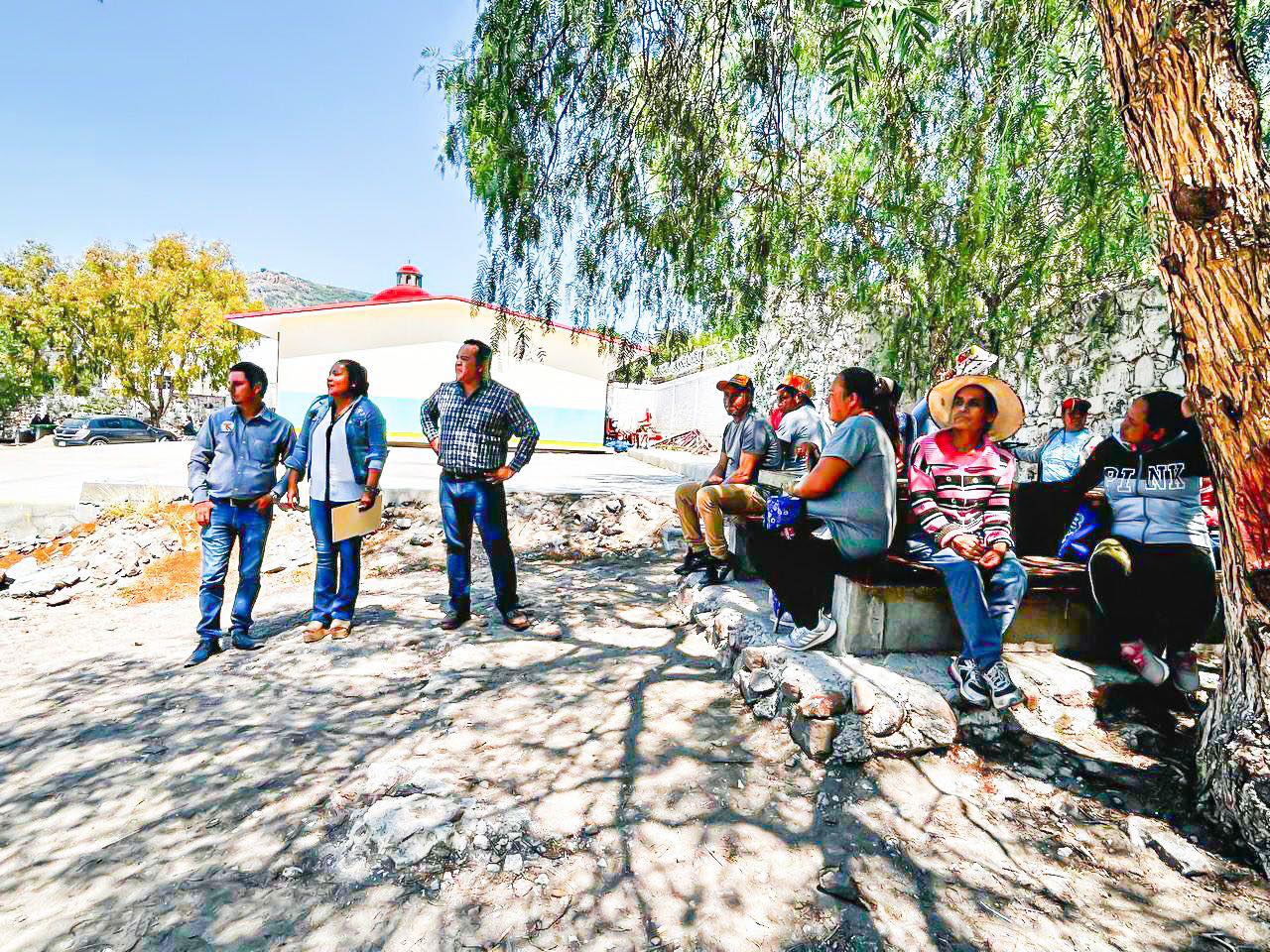ALCALDE, DANIEL LAGUNAS LÓPEZ, EMPRENDE GIRA EDUCATIVA POR LA COMUNIDAD DE CALDERÓN