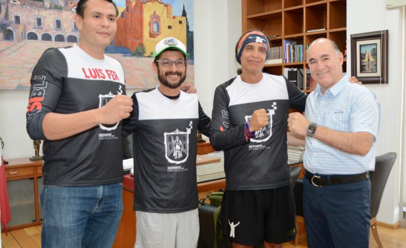 Ultramaratonista Luis Martínez agradeció el apoyo del Gobierno de la Capital de SLP, en favor de la comunidad Rarámuri