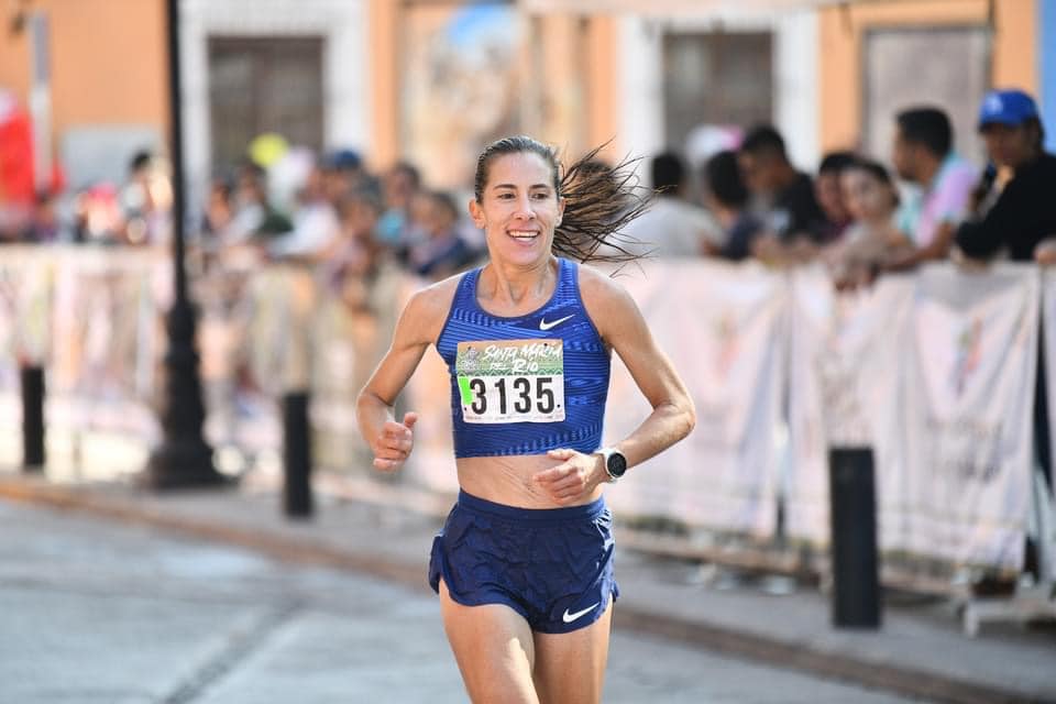 TALENTOSA ATLETA, ARGENTINA VALDEPEÑAS, NARRA LA EXPERIENCIA DE CORRER EN SANTA MARÍA DEL RÍO