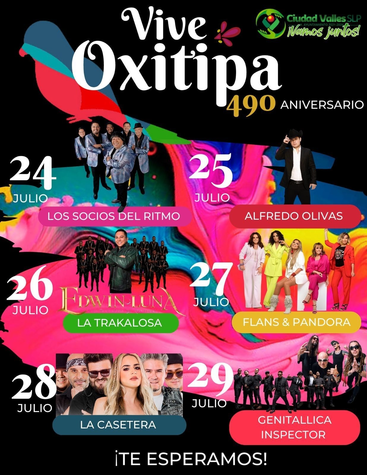 CON APOYO DEL ESTADO, CIUDAD VALLES VIBRA EN EL ANIVERSARIO DE SU FUNDACIÓN