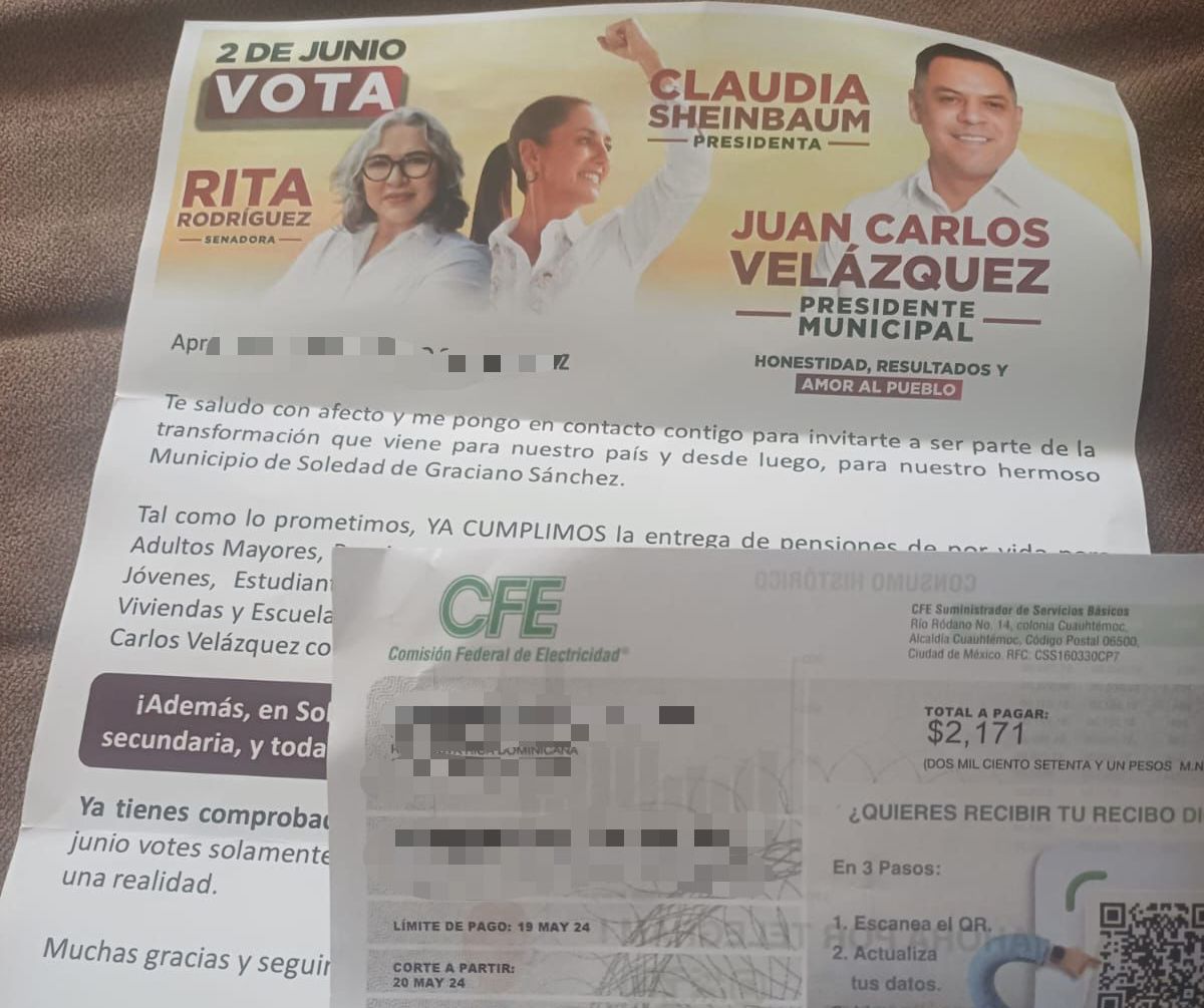 DENUNCIARÁ PVEM A MORENISTAS DE SOLEDAD POR INFRINGIR LA LEY DE PROTECCIÓN DE DATOS PERSONALES