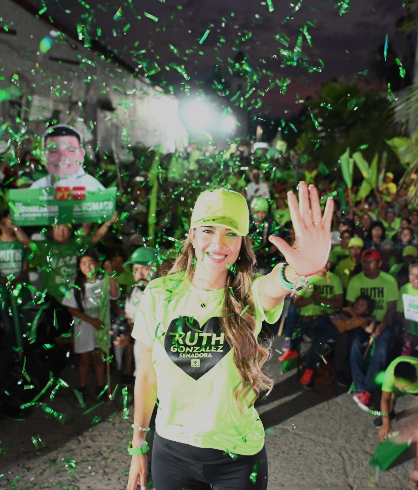 Ruth González pinta de verde Charcas y Guadalcázar