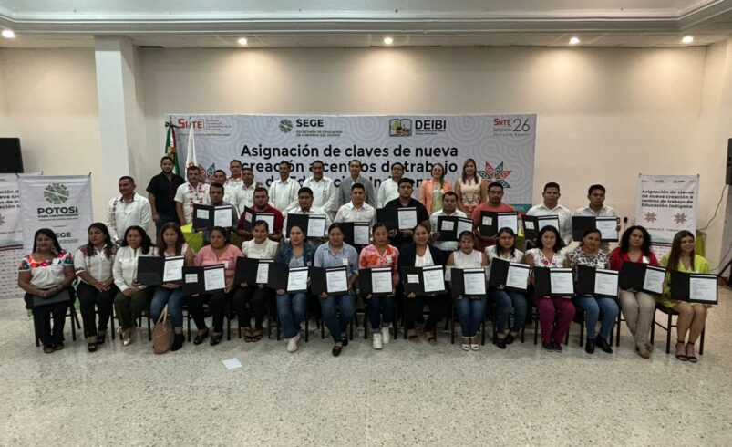 DESTACA SAN LUIS POTOSÍ POR IMPULSO A LA EDUCACIÓN INDÍGENA