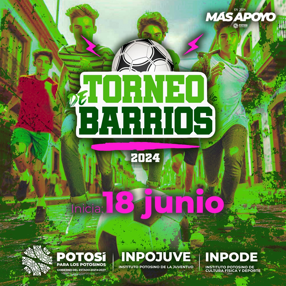 TORNEO DE BARRIOS 2024 DEL INPOJUVE TIENE NUEVA FECHA