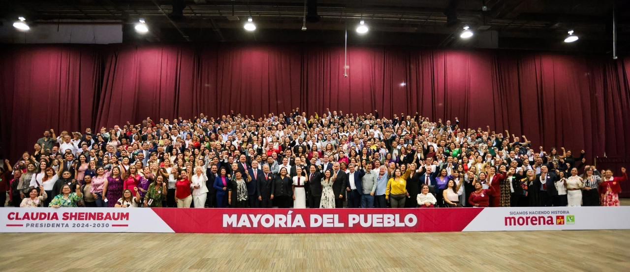 CLAUDIA SHEINBAUM PRESENTA PROYECTOS PRIORITARIOS A LEGISLADORES DE LA 4T