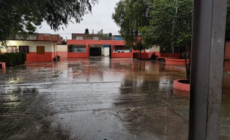 MONITOREA ESTADO CONDICIONES DE PLANTELES ESCOLARES ANTE LLUVIAS