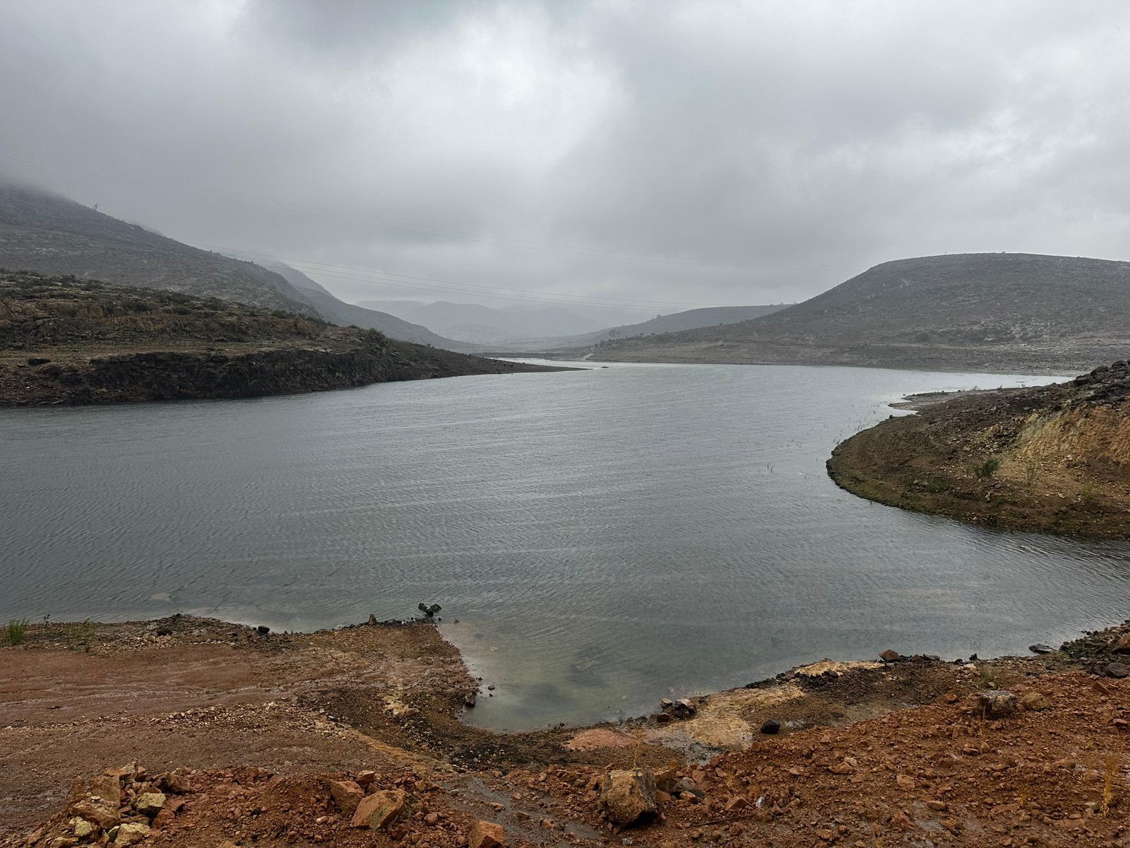 POR REHABILITACIÓN, PRESA EL PEAJE VUELVE A CAPTAR AGUA DE LLUVIA