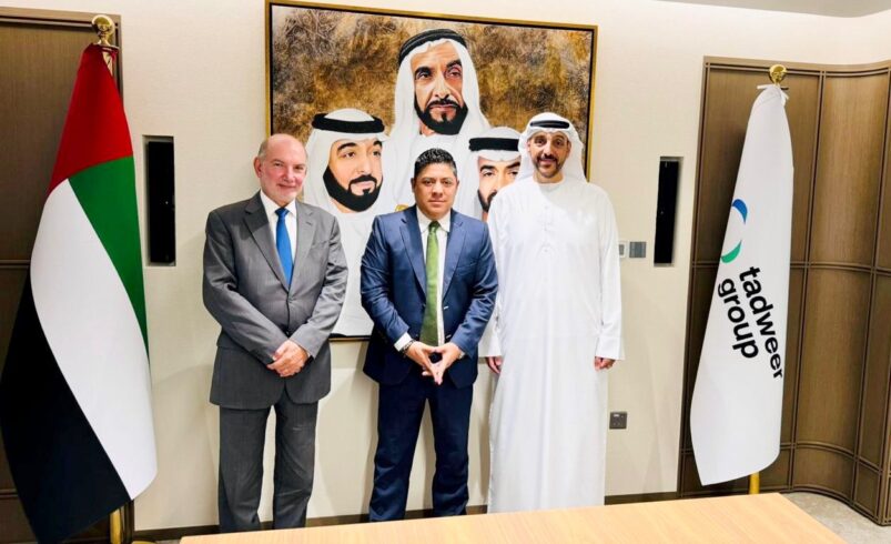 GOBERNADOR ESTRECHA ALIANZA CON EMIRATOS ÁRABES UNIDOS