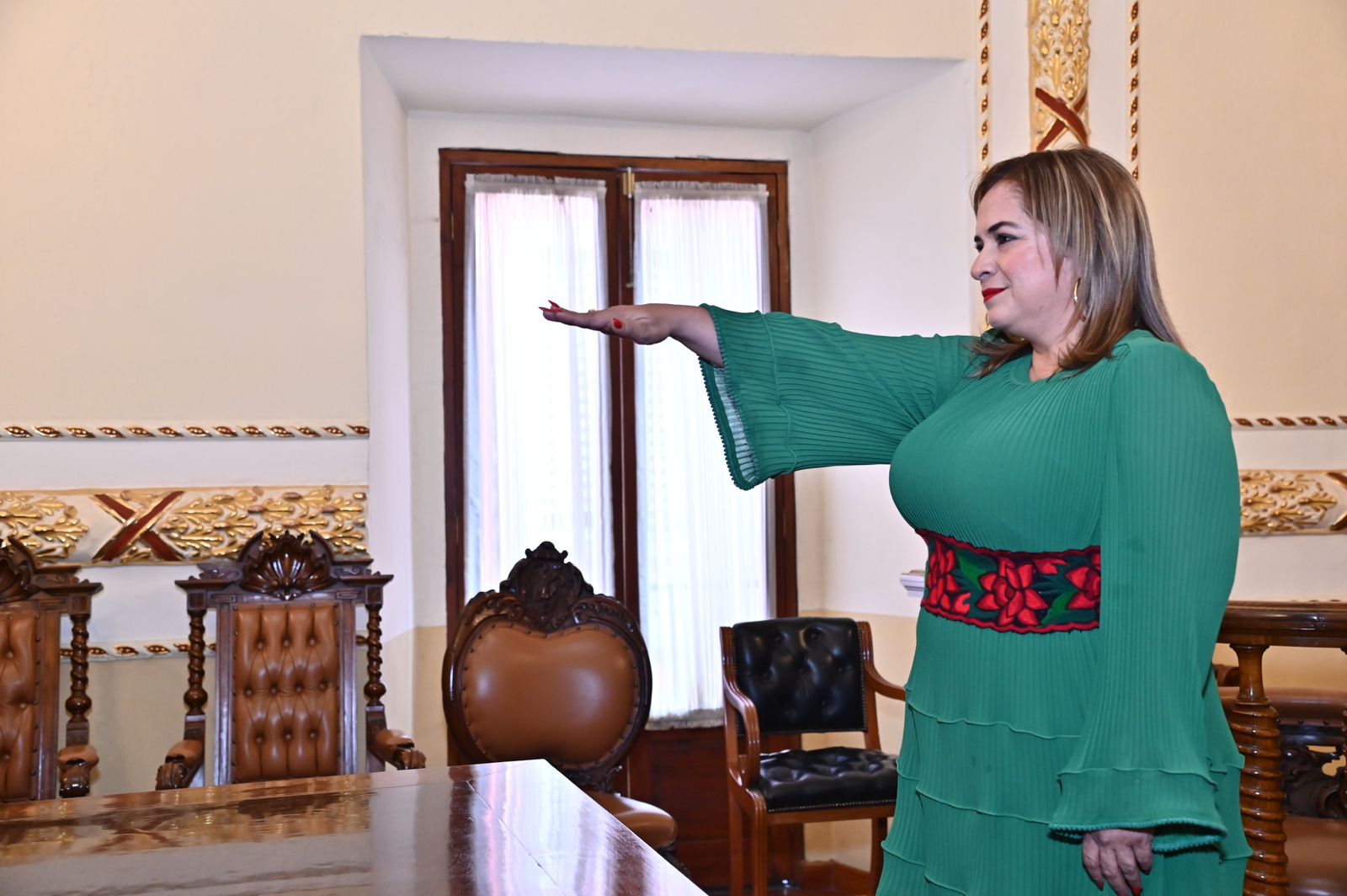 SECRETARIO GENERAL DE GOBIERNO TOMA PROTESTA A NUEVA SECRETARIA DE TURISMO