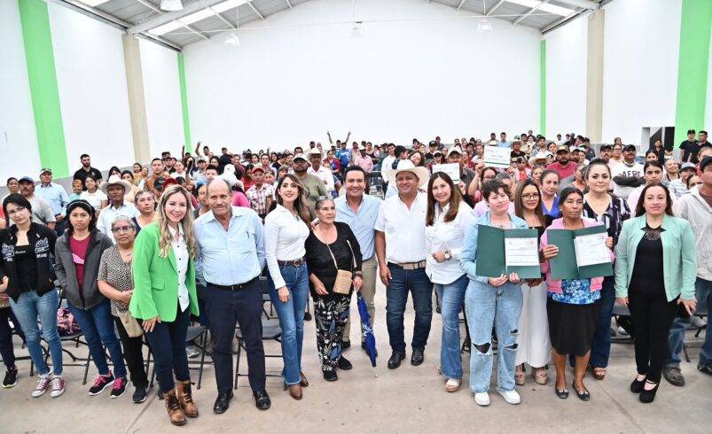 INICIA SISTEMA NACIONAL DE REGISTRO E IDENTIDAD EN VILLA DE ARRIAGA
