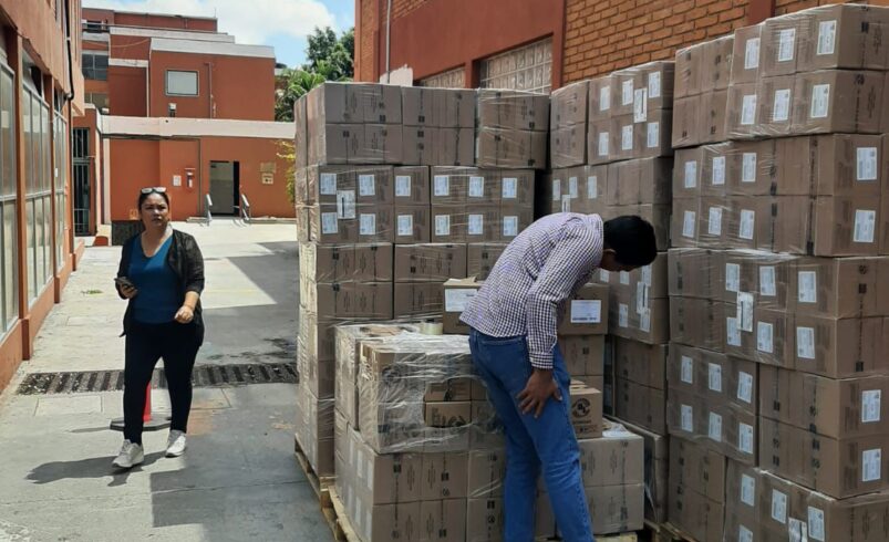 CONTINÚA ABASTO DE INSUMOS Y MEDICAMENTOS AL HOSPITAL CENTRAL