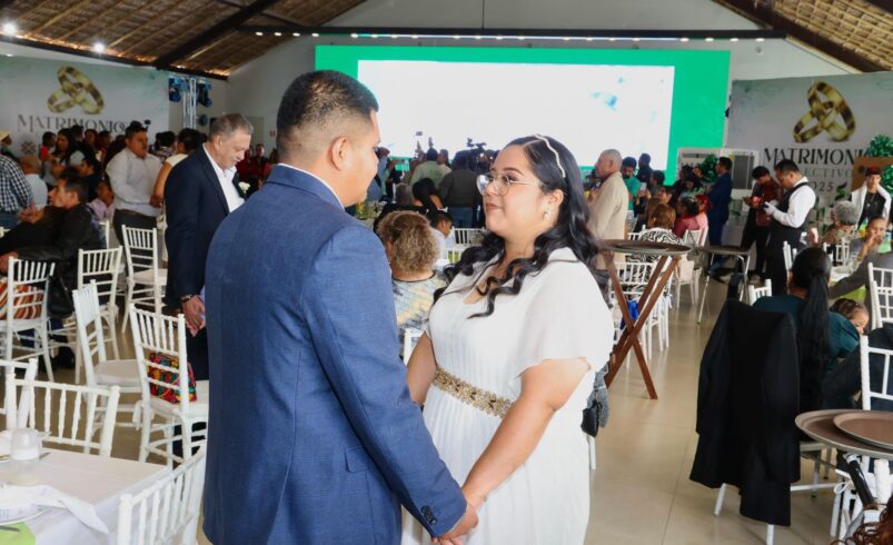 MATRIMONIOS COLECTIVOS DEL DIF ESTATAL FORTALECEN TEJIDO SOCIAL EN LA ENTIDAD