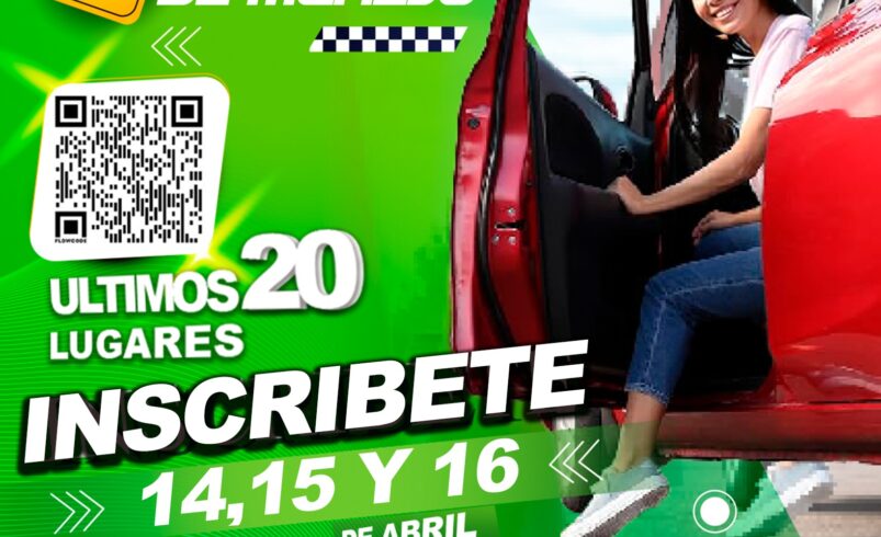 GOBIERNO ESTATAL INVITA A JÓVENES A CURSO DE MANEJO