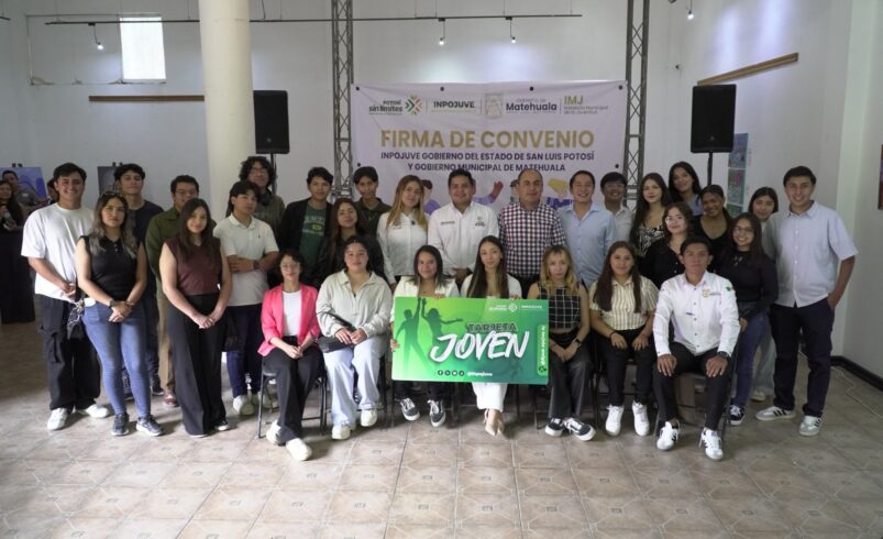 JÓVENES DE MATEHUALA RECIBEN APOYO SIN LÍMITES