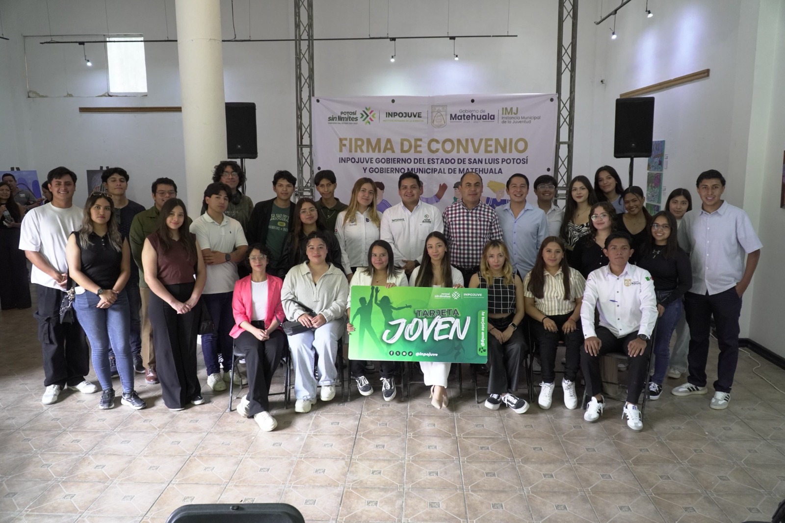 JÓVENES DE MATEHUALA RECIBEN APOYO SIN LÍMITES