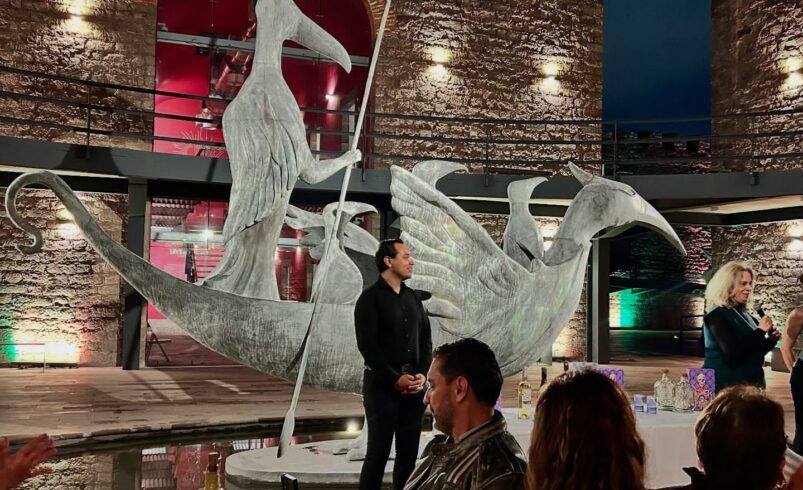 EXITOSA CENA-MARIDAJE SURREALISTA EN EL MUSEO LEONORA CARRINGTON