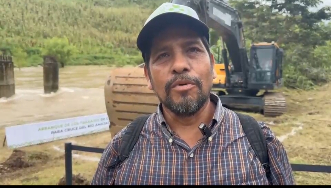 RICARDO GALLARDO CUMPLE A LA HUASTECA SUR CON EL PUENTE DEL RÍO AMAJAC