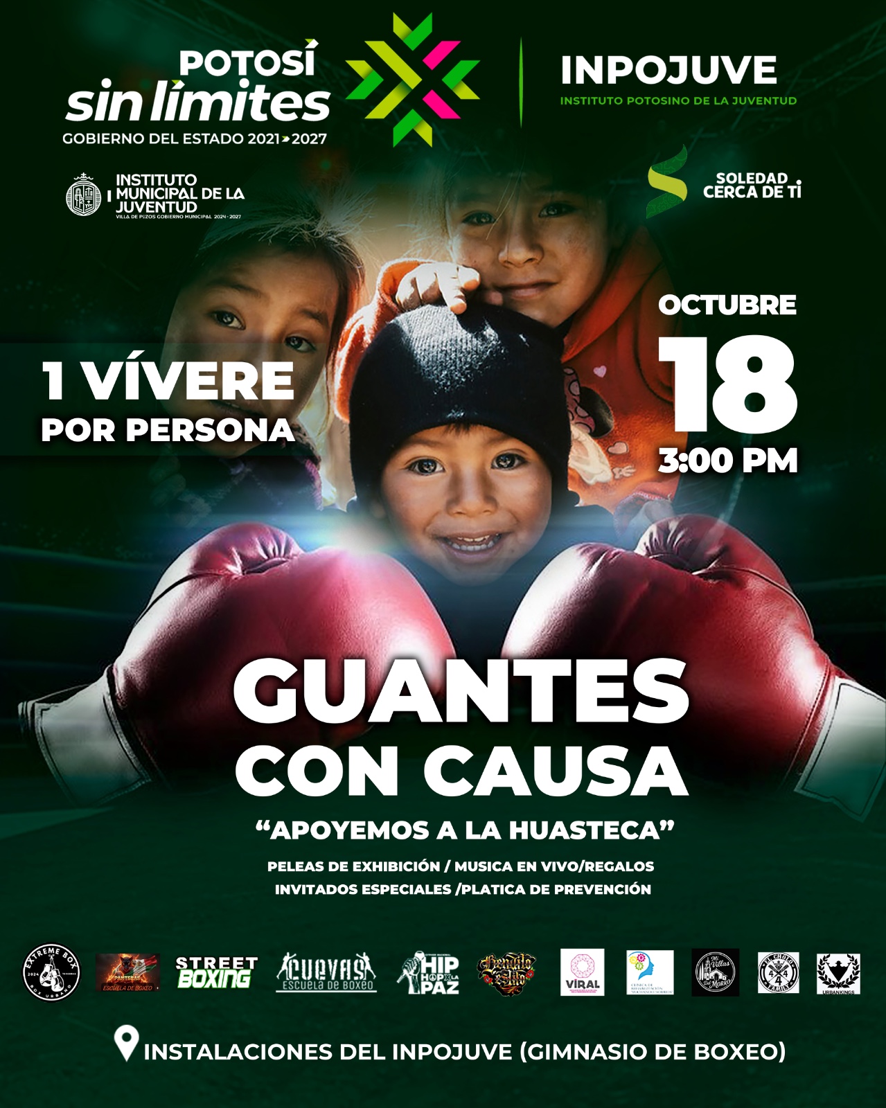 GUANTES CON CAUSA “APOYEMOS A LA HUASTECA”