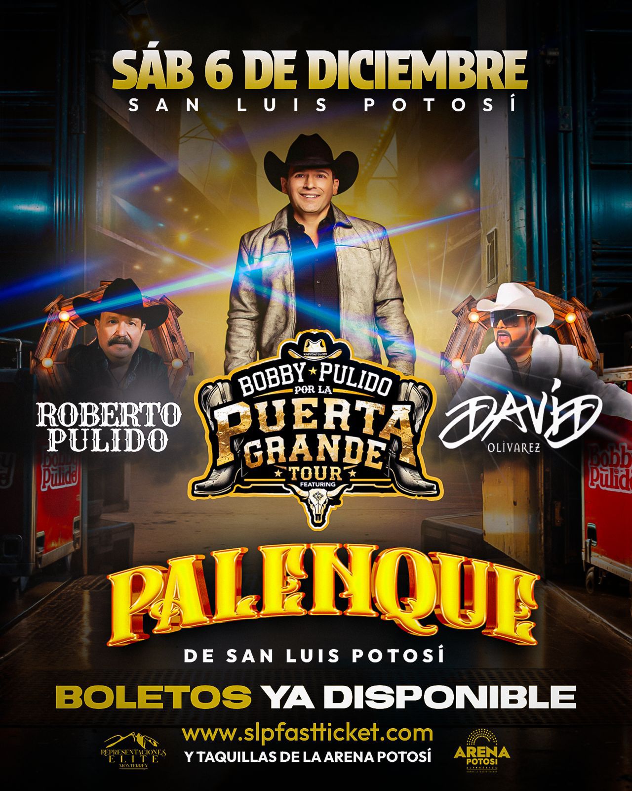 BOBBY PULIDO SE DESPIDE DE SAN LUIS CON GRAN CONCIERTO EN EL PALENQUE