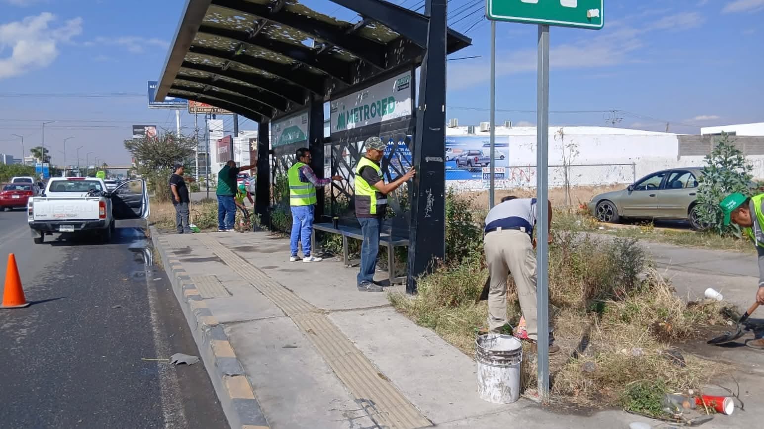 GOBIERNO ESTATAL MANTIENE LIMPIO Y SEGURO EL SERVICIO DE METRORED
