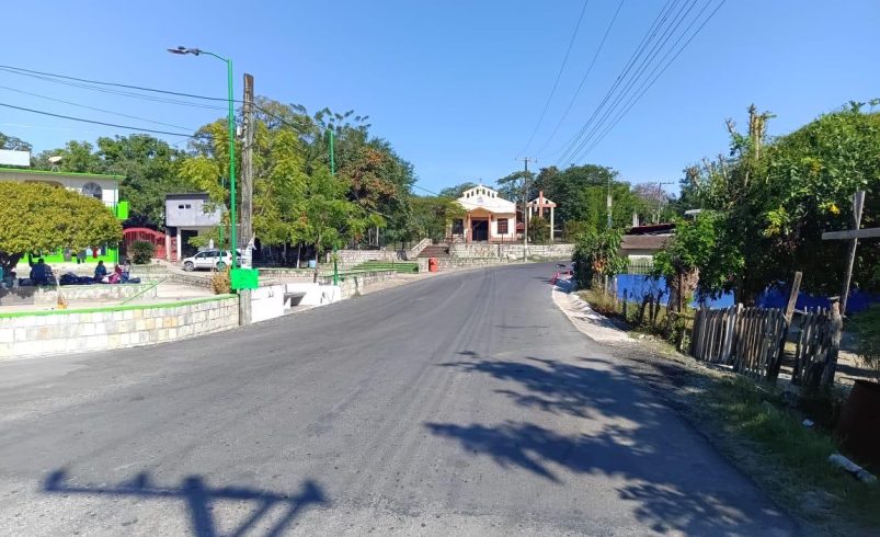 AVANCE DEL 90 POR CIENTO EN CAMINO A SAN PEDRO DE LAS ANONAS