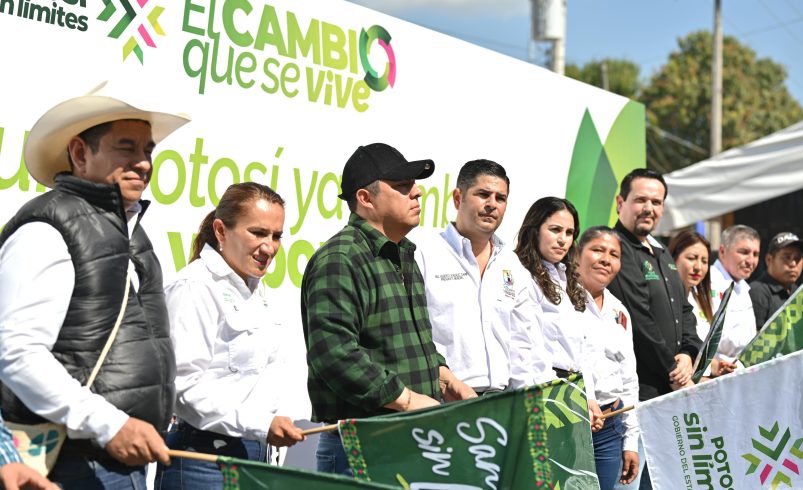 RICARDO GALLARDO RESCATA Y MODERNIZA CARRETERA EL HIGO
