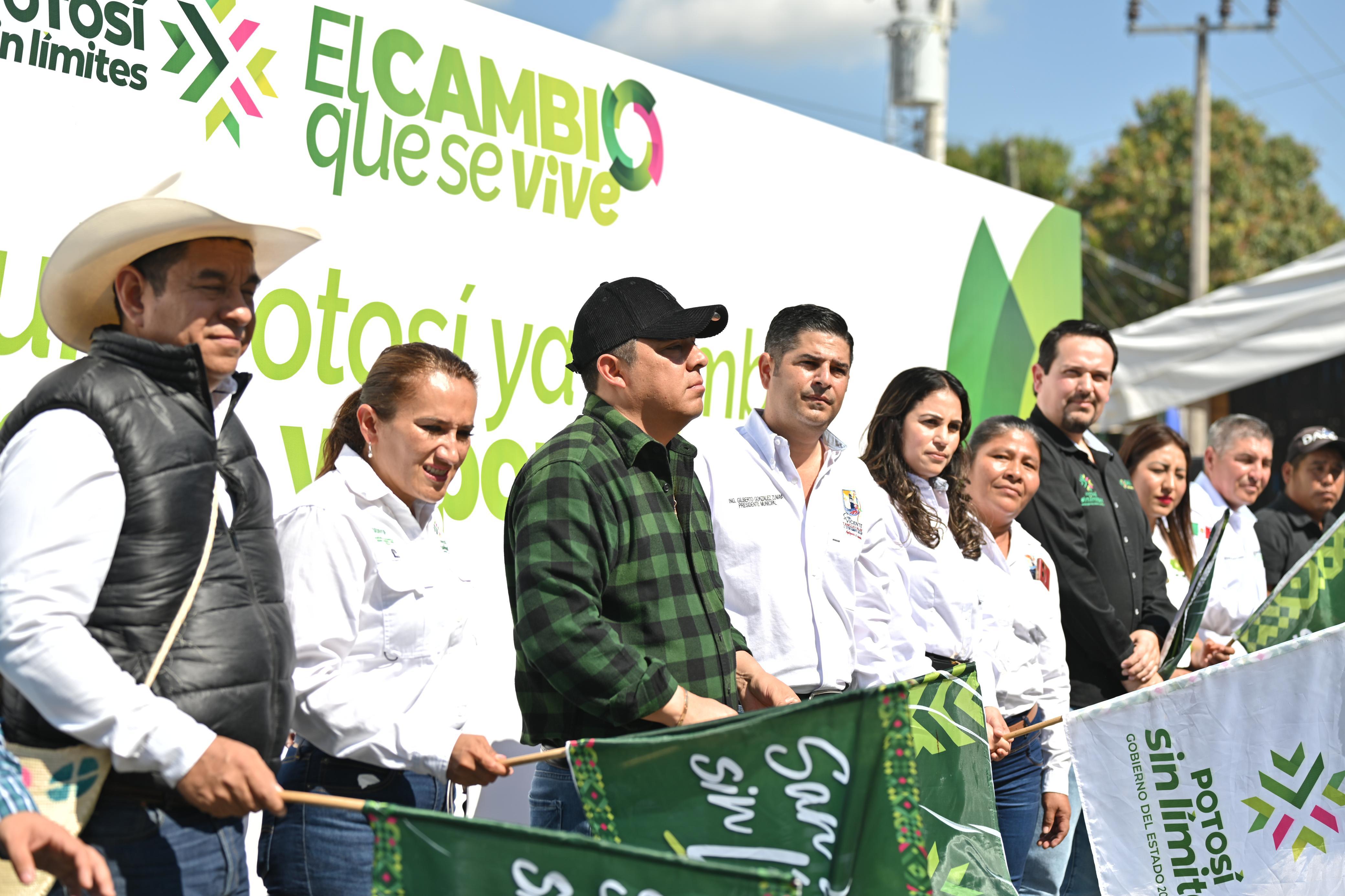 RICARDO GALLARDO RESCATA Y MODERNIZA CARRETERA EL HIGO