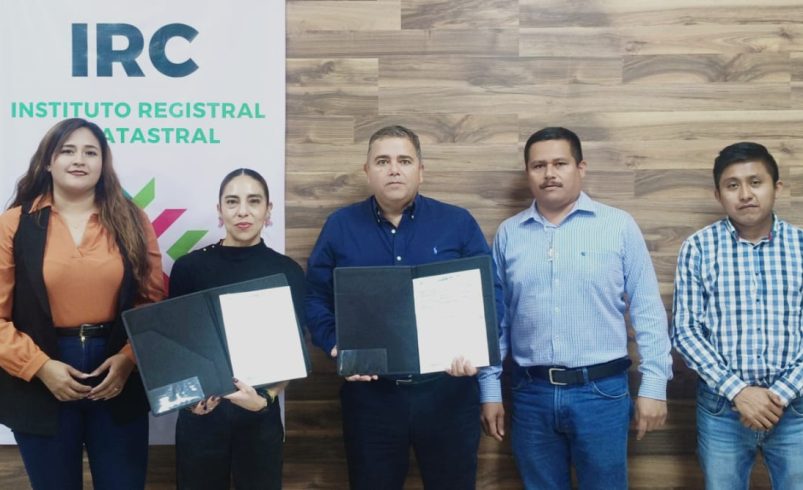 GOBIERNO ESTATAL FORTALECE CERTEZA JURÍDICA MEDIANTE CONVENIO CON TANLAJÁS