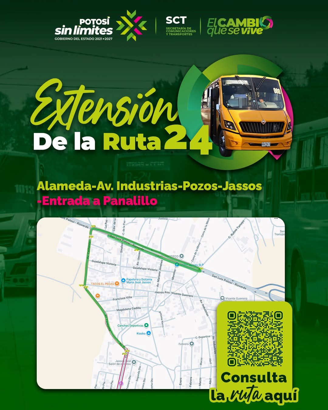 ESTADO DA A CONOCER LA NUEVA RUTA 24