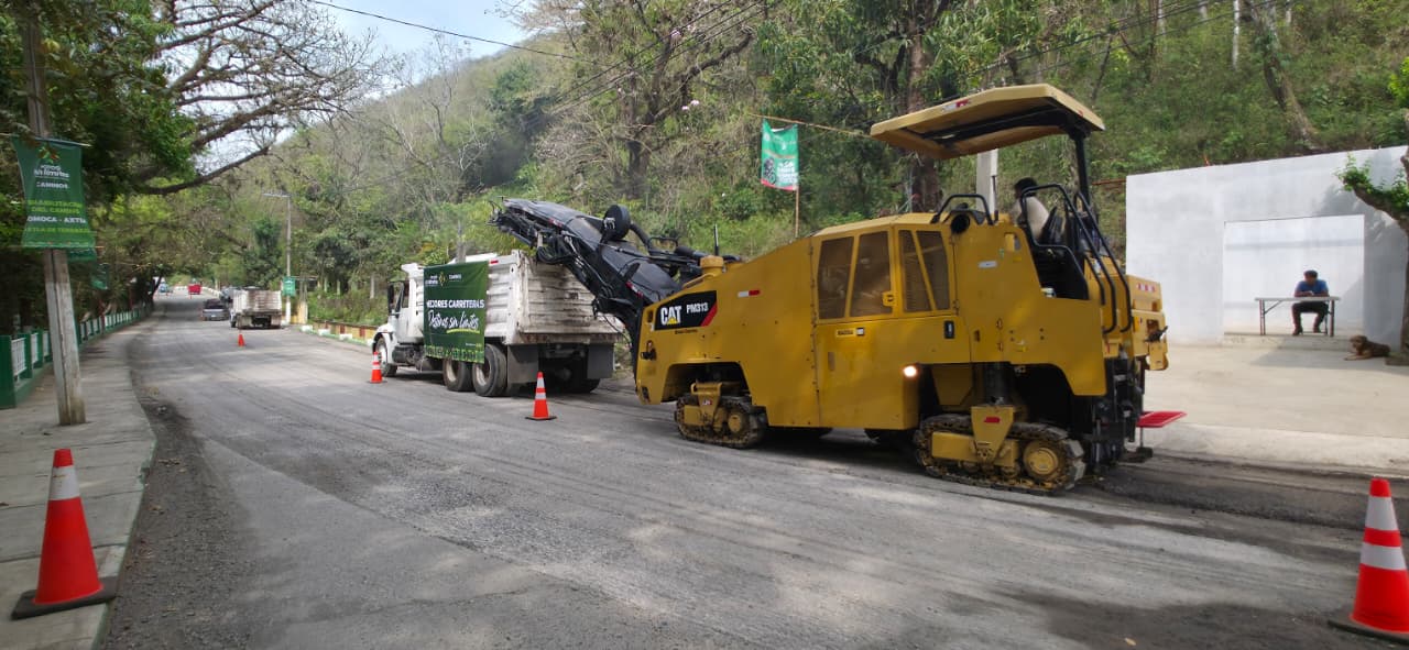 GOBIERNO ESTATAL INICIA NUEVO CAMINO COMOCA-AXTLA EN AXTLA DE TERRAZAS