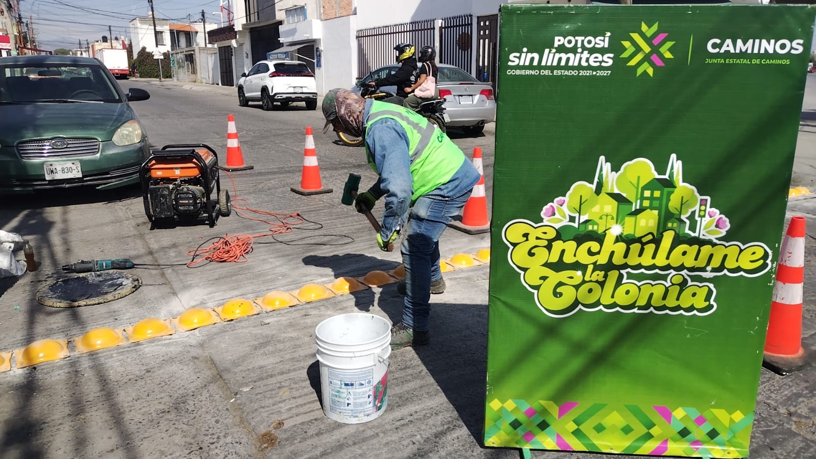 GOBIERNO ESTATAL AVANZA EN PROGRAMA ENCHÚLAME LA COLONIA