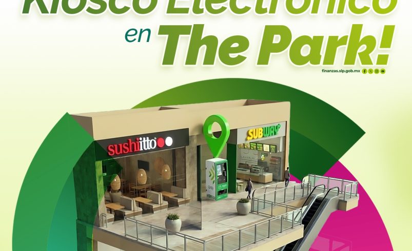 ESTADO INSTALA NUEVO KIOSCO ELECTRÓNICO EN PLAZA THE PARK