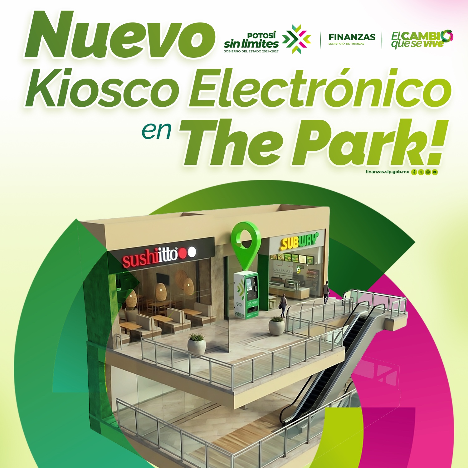 ESTADO INSTALA NUEVO KIOSCO ELECTRÓNICO EN PLAZA THE PARK