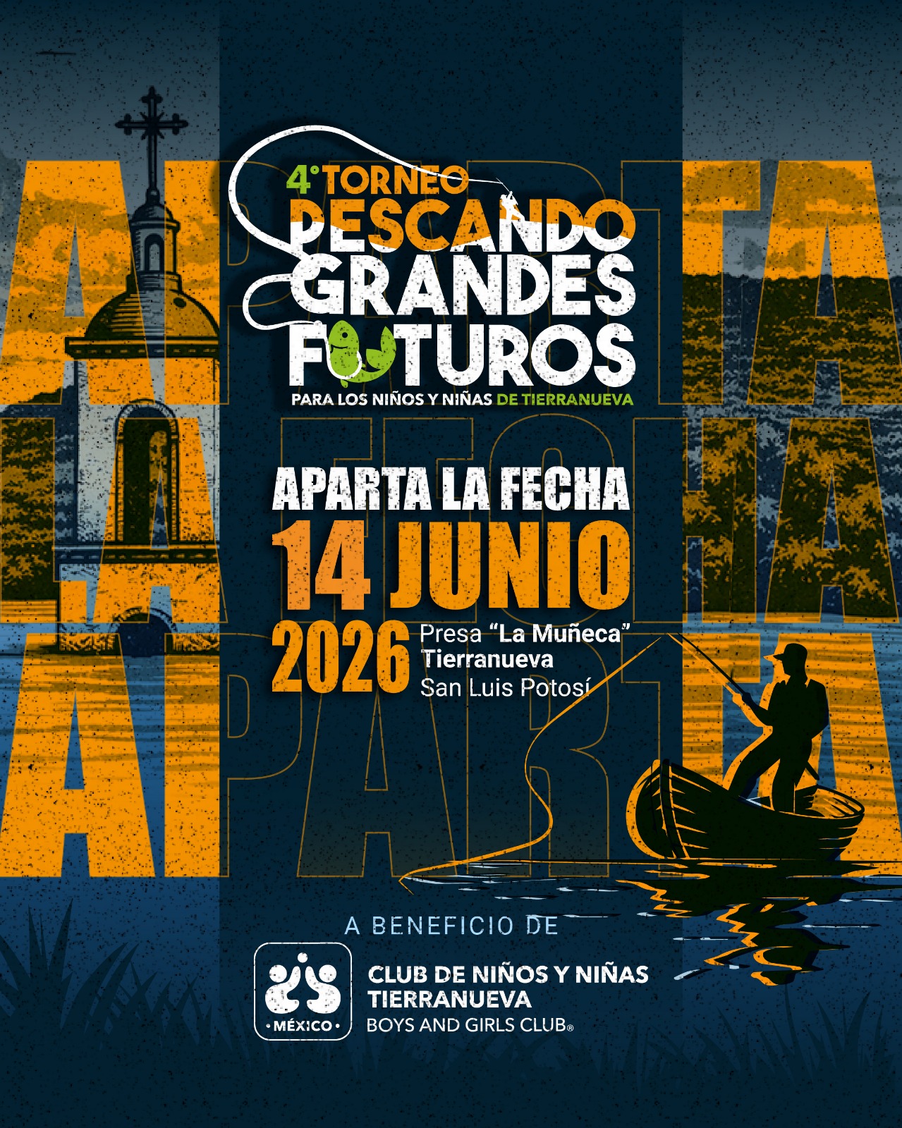 INVITAN A PARTICIPAR EN EL TORNEO DE PESCA “PESCANDO GRANDES FUTUROS” 2026 EN TIERRA NUEVA
