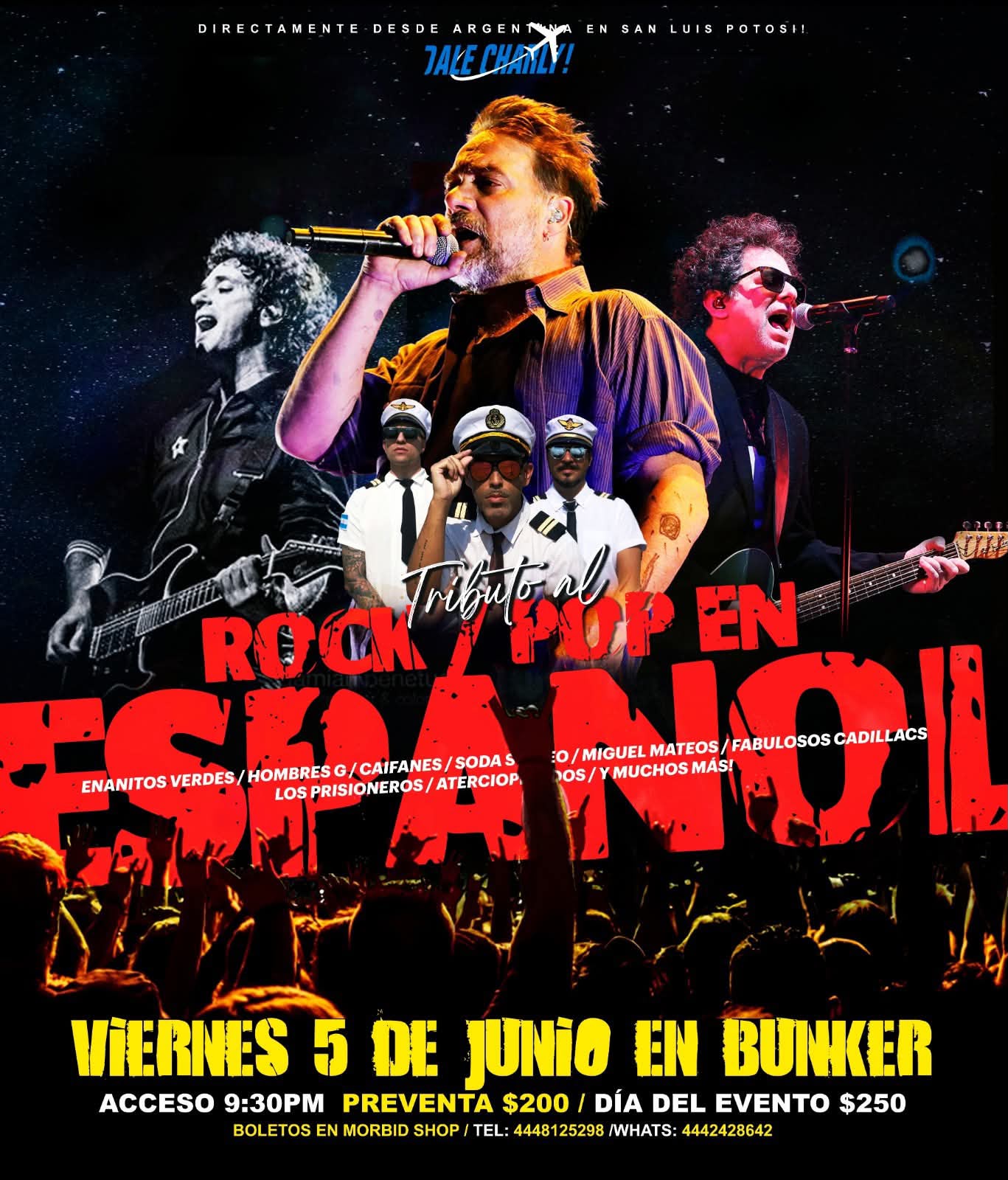 SAN LUIS POTOSÍ VIVIRÁ TRES DÍAS DE MÚSICA EN VIVO EN BÚNKER 57