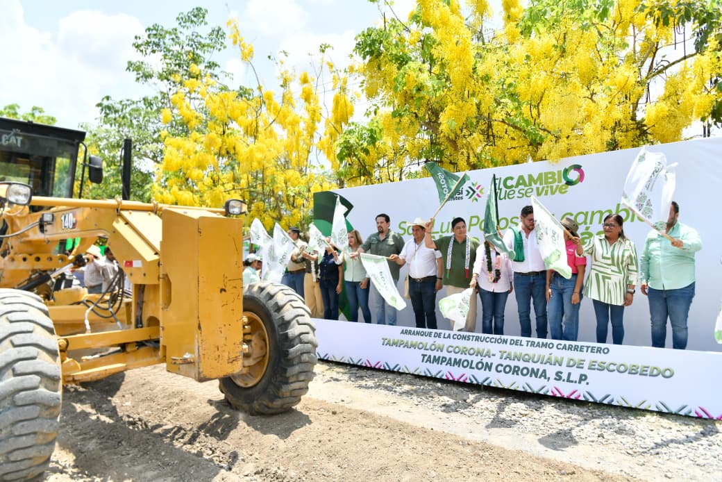 RICARDO GALLARDO INVERTIRÁ MIL 200 MILLONES DE PESOS EN MÁS CARRETERAS PARA LA HUASTECA