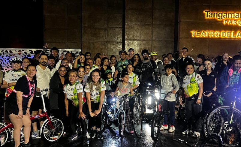 GOBIERNO ESTATAL IMPULSA CULTURA Y DEPORTE CON RODADA TRAIL ECOBIKE